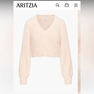 Aritzia Teddy sweater